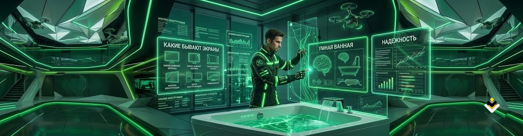 какие бывают экраны для ванной