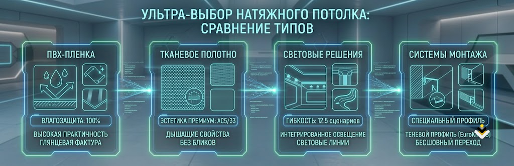 натяжные потолки