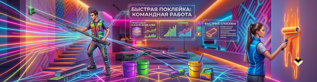 как клеить флизелиновые обои