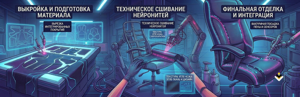 перетяжкой офисного кресла
